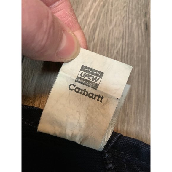 Carhartt Vintage Union Made Bib Overalls |Quilted |Adjustable Straps  42x30 MDT - Picture 5 of 11